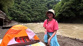 Extreme close up of Japanese teen masturbating Uncensored