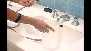 Fiery Redhead Maid Gets a Steamy Enema Seduction