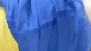 Newly Married Bride Has Sex with Her Husband, Close up of Hard Fucking in Missionary Position