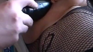 Humiliating dildo ass penetration