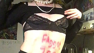 Sissy Faggot Jes Brinch have Fun