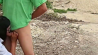 Perverted Old Peasant Finds a Beautiful Student in Uniform in the Countryside and Seduces Her to Have Sex with Her