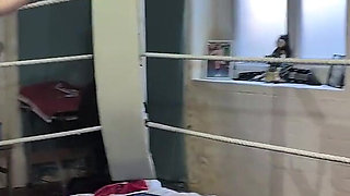 Running Around a Wrestling Ring - Solo Girl