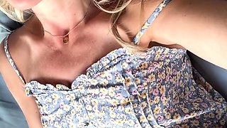 Gorgeous Mature Blonde Solo Masturbation