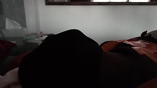 Part 3 - Tape Bondage, Pantyhose Layering, Nipple BDSM, Orgasms