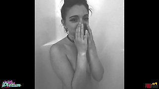 Photoshoot in Woods Creampied and Pissed on