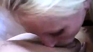Danish Blondes Sloppy Blowjob og Ansigtsbehandling