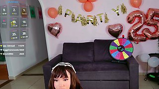 Hot amateur teen butt plug solo play