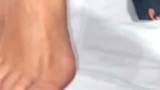 Amateur Blonde Mature Wife Enjoys Oral and Foot Worship