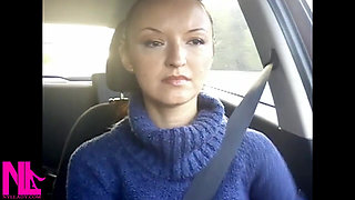 Driving Fast in Flowered Ballet Flats