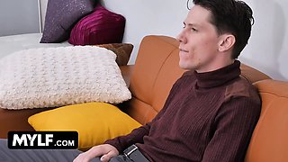 Mylf - hot blonde cougar gets her Wet Pussy plunged with big pulsating boner on thanksgiving