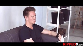 Horny stud rammed his raging hard shaft in her wet pussy