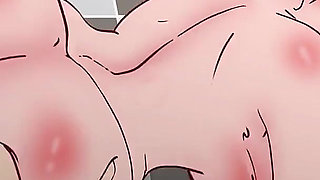 A Juicy Girl Shakes Her Ass While an Old Man Fucks Her.hentai, Cartoon, Parody!