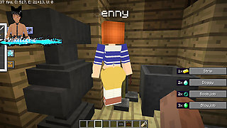 Minecraft Jenny Mod Fapcraft - Nami, a Greedy and hot woman with a big tits and ass!