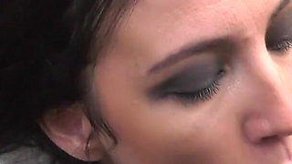 French Brunette Anal-yzed 5808