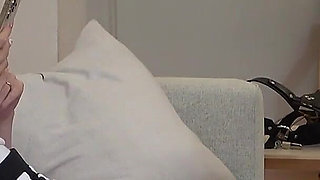Cuckold Husband Licks Creamy Pussy, Cheating Wife Gives Him Three-minute Chance to Fap, Time Runs Out Puts Chastity Belt Him