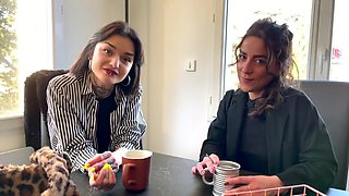 Cerise, 22 years old, masseuse in Paris! - Jacquie et Michel TV