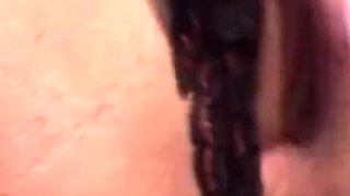 Blonde milf gets fucked outdoors by her man