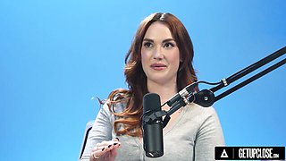 Siri Dahl Curvy Redhead Shaking Clit Rub Casting Solo