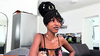 18YO EBONY student forget her college dreams