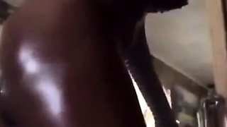 Hot Black Maid Does Some Webcam Black and Ebony