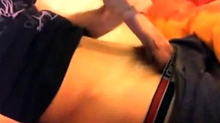 Stroking My Big Cock Until I Explode