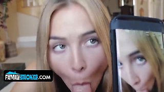 Inborn Breasted Ginormous Sis Blair Williams Takes Internal cumshot From Nasty Brother-in-law