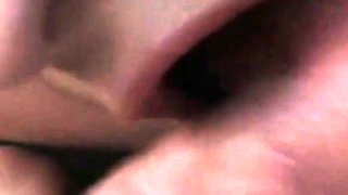 Amateur Blowjob in Car with Cumshot