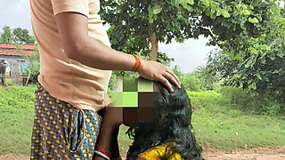 Indian Desi Beautiful Young Employee Get Fucked by Her Manager in Outdoor