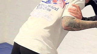 Kourtneyinked Wrestles Pathetic Guy