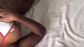 Ebony teen fucks her fucking machine doggy and missionary style