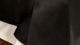 Oil Shiny Black Silk