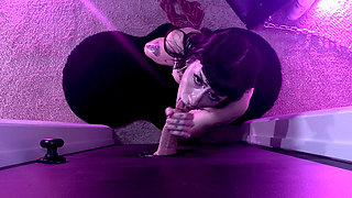 Pony's First Glory Hole Experience