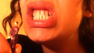 Giantess Stepsister Humiliates Tiny Stepbrother by Telling Him to Take a Foot Bath with Her but She Puts Tiny Stepbrother