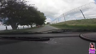 Mi First Time Fucking In A Car With A Big Cock