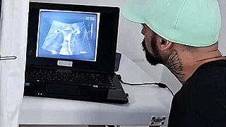 Skinny Redhead Wife Gets Gyno Exam While Cuckold Husband Watches