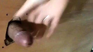 Korean Amateur Sucks Cock in Bathroom Gloryhole
