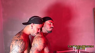 Azael Maluma And Uncut Cocks In Ricky Xl Fucks Bareback Big Tatted Up Hardcore Anal Sex!