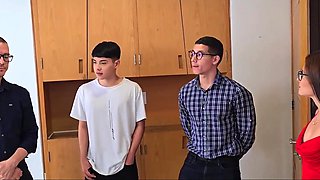 Fucked two guys I was showing the house to + cuckold husband!