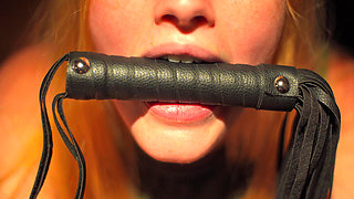 Impact Play - Erotic Spanking & Mouth Closeup