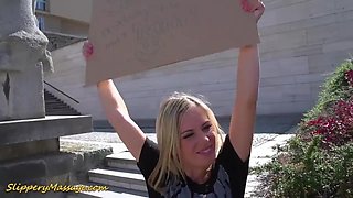 Teenie Picked Up for All girl Nuru Masage (Leony Aprill)