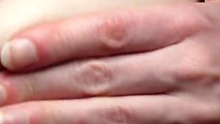 Massaging My Small Tits and Rubbing My Pussy up Close