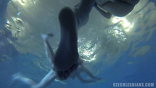 Czech Lesbians 5 - Part 5: Stunning Czech Lesbians Go Wild - Underwater Cameras Catch Pussy Licking
