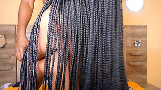 89 Year old Black Mom Fucked Hard by 25CM Big Cock