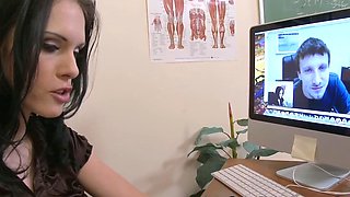 Sexy Teacher Gets Her Super Cute Snatch Banged by Colleague