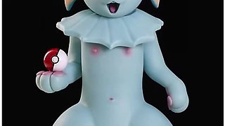 Vaporeon Sex Doll Pokemon 100cm With Lina Paige