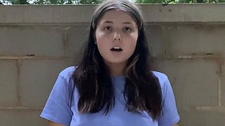 Teen Cute Italian Brunette Solo At