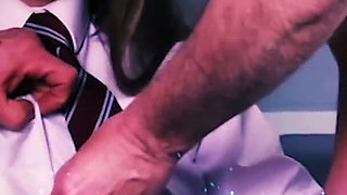 Kitchen Lingerie Fucking Machine with Victoria Greene