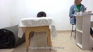 The doctor stuck his finger up ass freely during the examination.