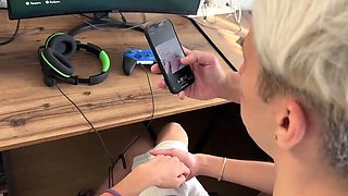 Stepdad Helps Virgin Stepson Lose Virginity With Hot Blonde Mila Pie - Big Tits Blowjob Threesome Squirting Orgy